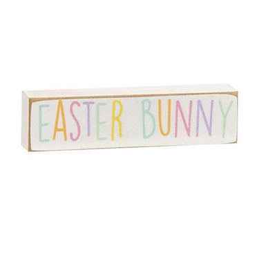 3 Set Easter Bunny Pastel Block Stackers - The Fox Decor